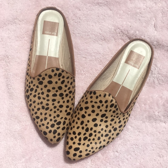 dolce vita grant flats leopard